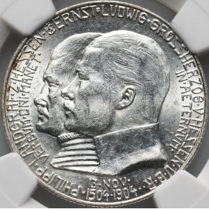 Germany, Hesse-Darmstadt, Ernest Ludwig, 2 Mark 1904