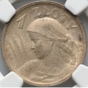 II RP, 1 złoty 1924, Paryż, Żniwiarka