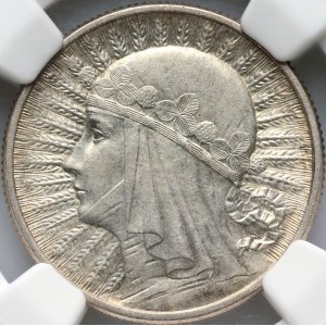 II RP, 2 złote 1934, Warszawa, Głowa Kobiety