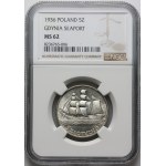 II RP, 5 złotych 1936, Warszawa, Żaglowiec