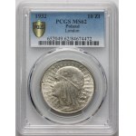 II RP, 10 złotych 1932, Warszawa, Głowa Kobiety