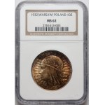 II RP, 10 złotych 1932, Warszawa, Głowa Kobiety