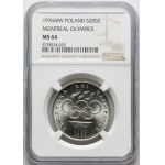 PRL, 200 złotych 1976, Igrzyska XXI Olimpiady