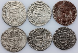 Hungary, set of Denar, (6 pieces)