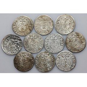 Germany, Bavaria, Maximilian I 1623-1651, set of 2 Kreuzers (10 pieces)