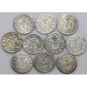 Germany, Bavaria, Maximilian I 1623-1651, set of 2 Kreuzers (10 pieces)
