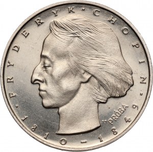PRL, 50 zloty 1972, Frederic Chopin, SAMPLE, nickel