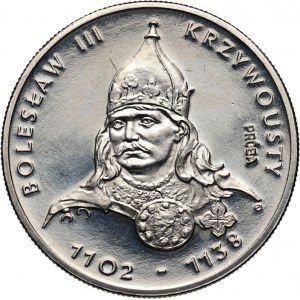 PRL, 50 złotych 1982, Bolesław III Krzywousty, PRÓBA, nikiel