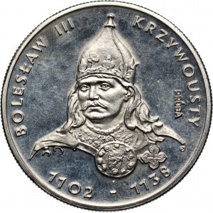 PRL, 50 złotych 1982, Bolesław III Krzywousty, PRÓBA, nikiel
