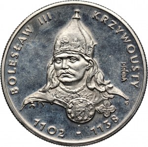 PRL, 50 złotych 1982, Bolesław III Krzywousty, PRÓBA, nikiel