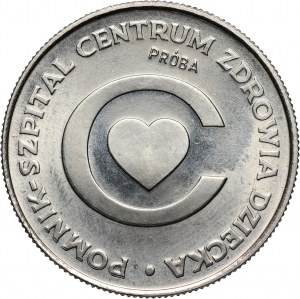 PRL, 20 złotych 1979, Centrum Zdrowia Dziecka, PRÓBA, nikiel