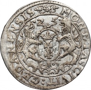 Sigismund III Vasa, ort 1625, Gdansk.