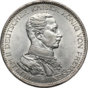 Germany, Prussia, Wilhelm II, 3 Mark 1914 A, Berlin, Uniform