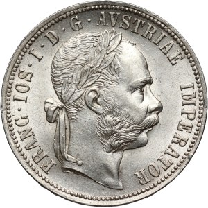 Austria, Francis Joseph I, Florin 1889, Vienna