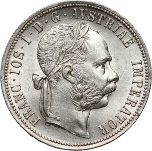 Austria, Francis Joseph I, Florin 1889, Vienna