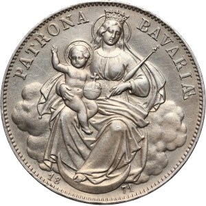 Germany, Bavaria, Ludwig II, Thaler 1871, Munich