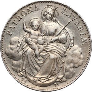 Germany, Bavaria, Ludwig II, Thaler 1871, Munich