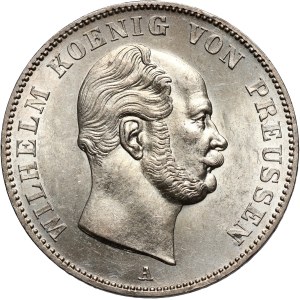 Germany, Prussia, Wilhelm I, Thaler 1861 A, Berlin