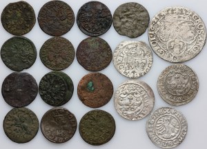 Royal Poland, coin set, (18 pieces)