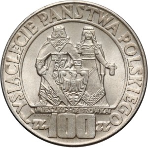 PRL, 100 złotych 1966, Mieszko i Dąbrówka