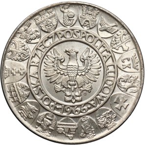 PRL, 100 złotych 1966, Mieszko i Dąbrówka