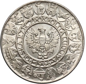 People's Republic of Poland, 100 zloty 1966, Mieszko and Dabrowka