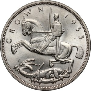 Great Britain, George V, Crown 1935, 25 years of the reign of George V