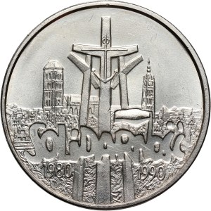 III RP, 100000 złotych 1990, Solidarność, Typ A
