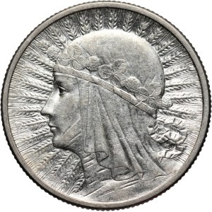 II RP, 2 złote 1933, Warszawa, Głowa Kobiety
