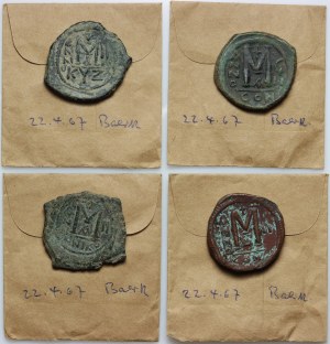 Byzantium, coin set, (4 pieces)