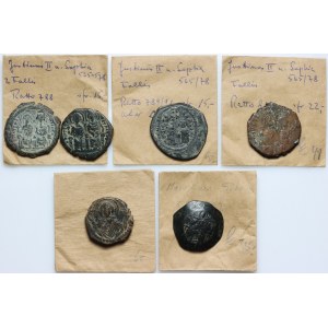 Byzantium, coin set, (6 pieces)