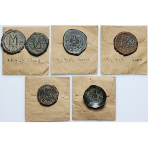 Byzantium, coin set, (6 pieces)