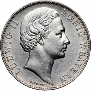 Germany, Bavaria, Ludwig II, Thaler 1871, Munich