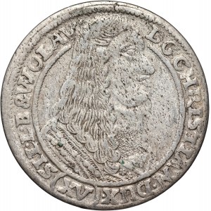 Śląsk, Księstwo Brzesko-Legnicko-Wołowskie, Chrystian Wołowski, 15 krajcarów 1663, Brzeg
