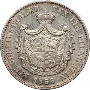 Germany, Reuss-Greiz, Henry XX, Thaler 1858 A, Berlin
