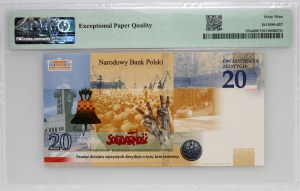 Third Republic, 20 PLN 2021, Lech Kaczynski, It's worth being a Pole