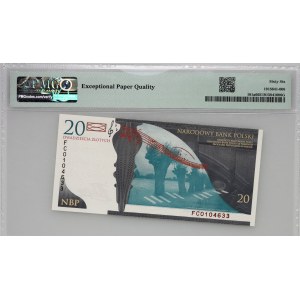 III RP, 20 złotych 2009, Fryderyk Chopin