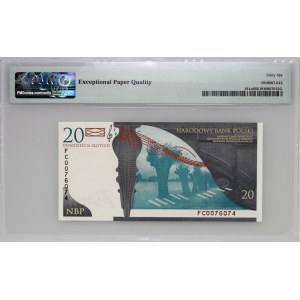 III RP, 20 złotych 2009, Fryderyk Chopin