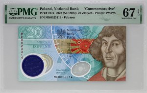 Third Republic, 20 PLN 2022, Nicolaus Copernicus