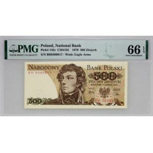 PRL, 500 złotych 1979, Tadeusz Kościuszko, seria BH