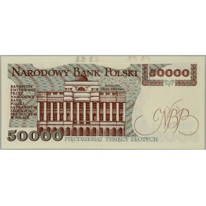 PRL, 50000 złotych 1989, Stanisław Staszic, seria BA