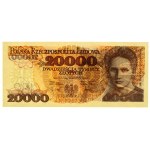 PRL, 20000 złotych 1989, Maria Skłodowska-Curie, seria AN
