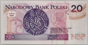 Third Republic, 20 gold 1994, AA series