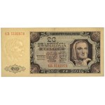 PRL, 20 złotych 1948, seria KB