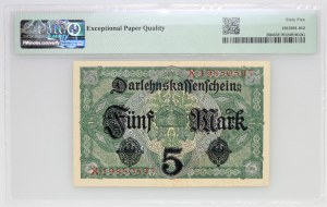 Germany, 5 mark 1917
