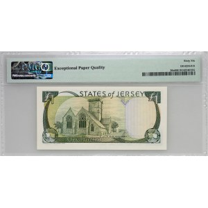Jersey, Elizabeth II, 1 pound 2000, low number