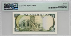 Jersey, Elizabeth II, 1 pound 2000, low number