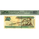 Dominican Republic, 500 pesos 2002, specimen