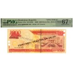 Dominican Republic, 1000 pesos 2002, specimen