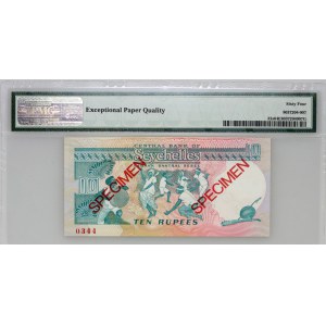 Seychelles, 10 rupees 1989, specimen